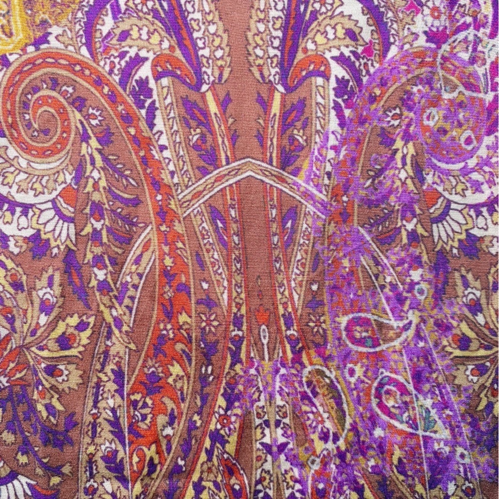 Soft Surroundings Purple and Gold Patterned Tunic Top NWT - Picture 13 of 13
